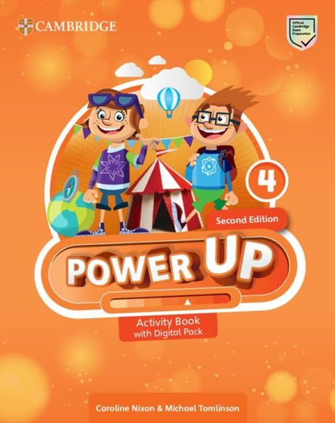 Power Up 4 Activity Book with Digital Pack