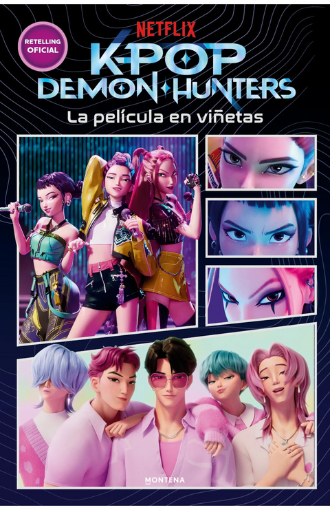 K-POP Demon Hunters La película en viñetas