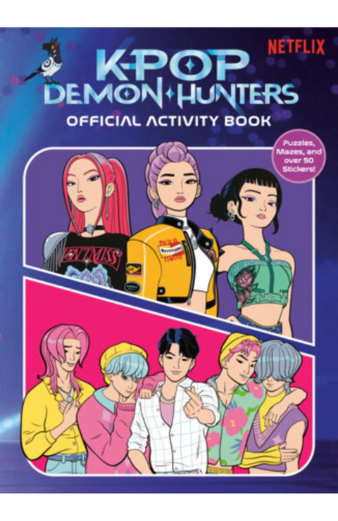 K-POP Demon Hunters Libro de actividades