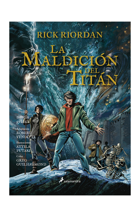 La maldicion del titan (Novela Grafica) - Rick Riordan