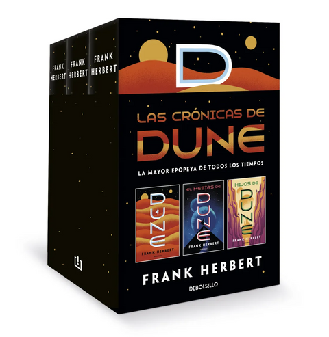 Pack Las Cronicas de Dune (Dune + El Mesías de Dune + Hijos de Dune) - Frank Herbert