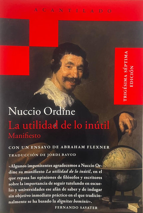 La utilidad de lo inútil - Nuccio Ordine