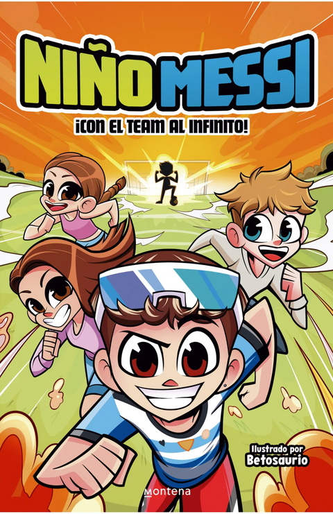 Niño Messi: ¡Con el team al infinito! - Niño Messi
