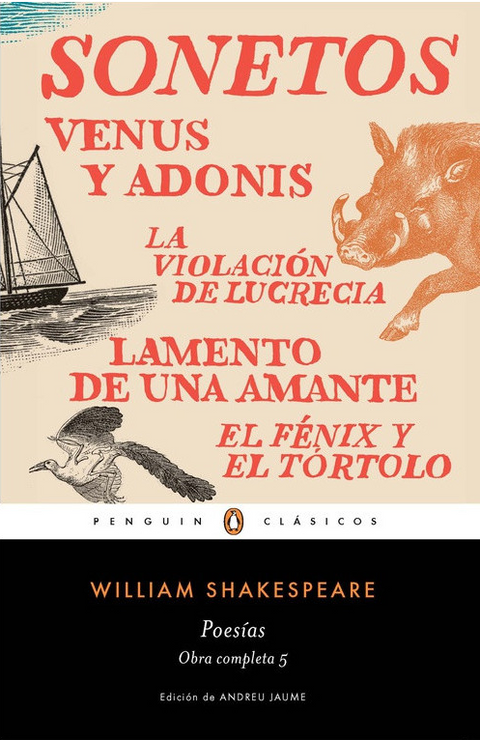 Poesía. Obra completa 5 -William Shakespeare