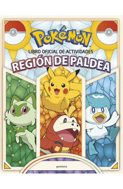 Pokémon. Actividades - Región de Paldea. Libro oficial de actividades - The Pokémon Company