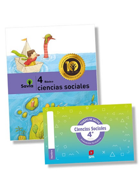 Texto Ciencias Sociales 4to básico - SAVIA