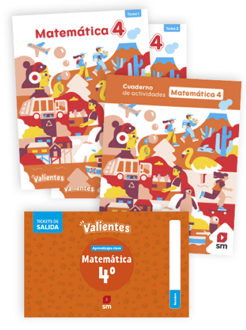 Matemática 4º Básico - Valientes SM
