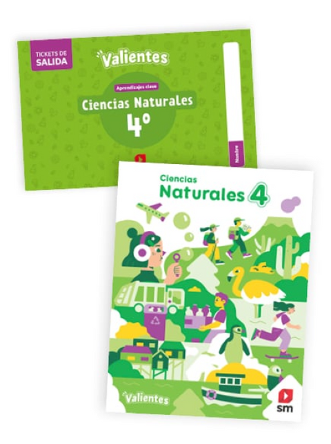 Ciencias Naturales 4º Básico - Valientes SM
