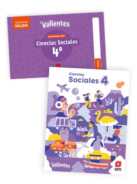 Ciencias Sociales 4º Básico - Valientes SM