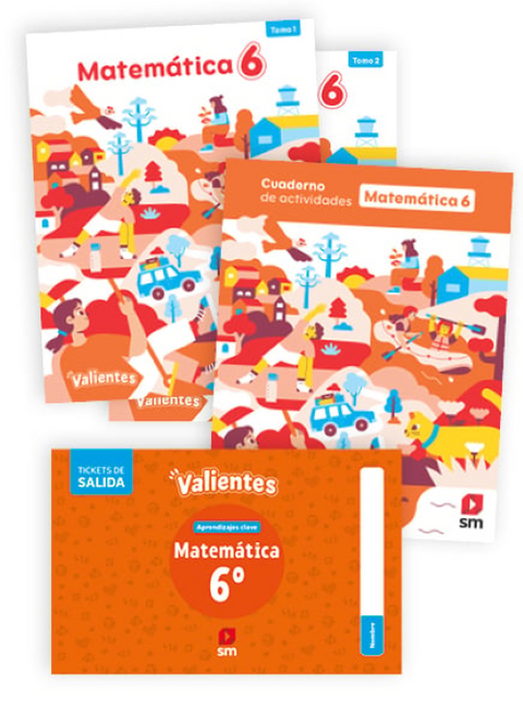 Matemática 6º Básico - Valientes SM