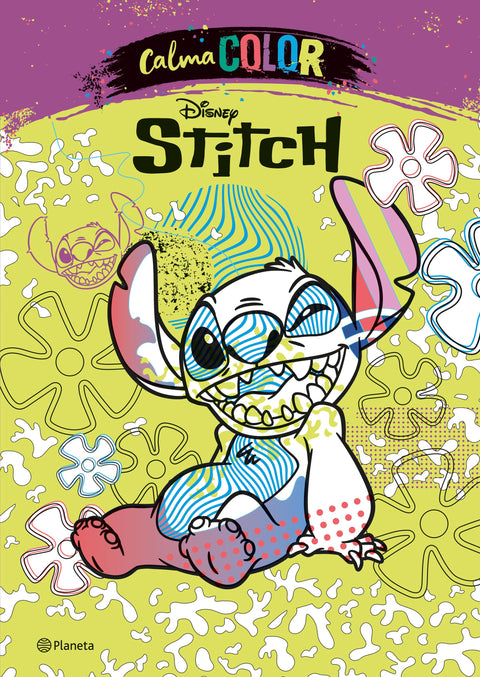 Calma color. Stitch - Disney