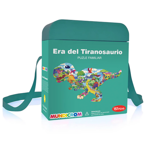 Puzzle Era del Tiranosaurio (151 Piezas) - Mundicrom