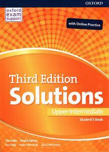 Solutions Upper Intermediate - Student´'s Book + Online Practice - Oxford (3rd Edition)