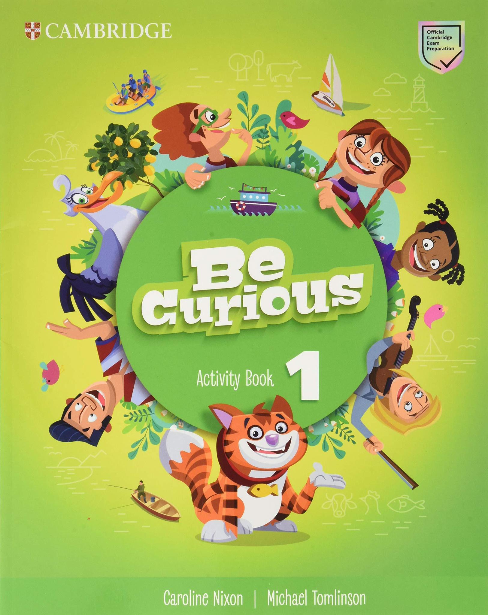 Be Curious 1 Activity Book with Home Booklet - Cambridge