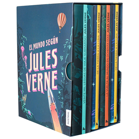 Estuche El mundo segun Julio Verne