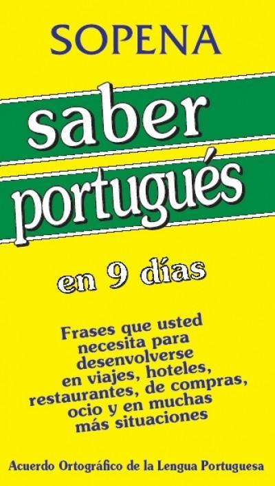 Saber Portugués en 9 Días - Sopena