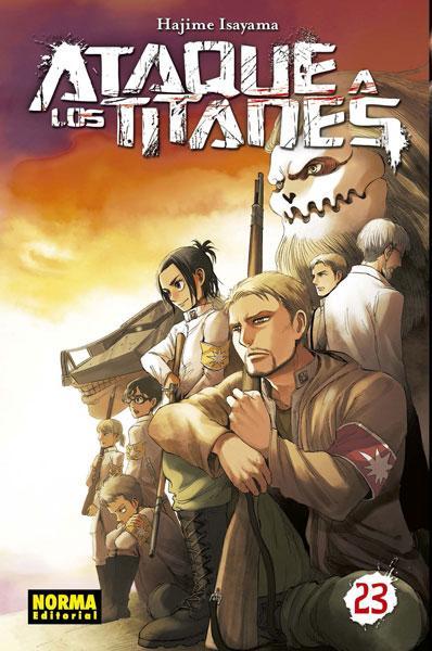 Ataque a los Titanes 23 - Hajime Isayama
