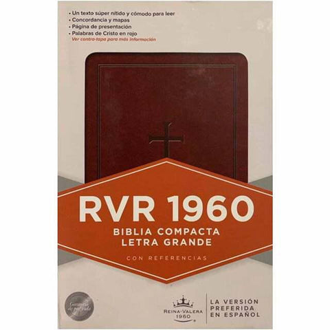 Biblia Compacta Letra Grande. Reina Valera 1960