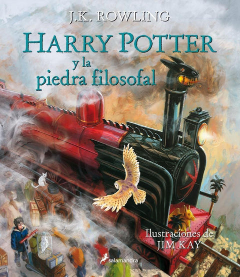 Harry Potter y La Piedra Filosofal (Saga Harry Potter 1 - Ed. Ilustrada) - J. K. Rowling