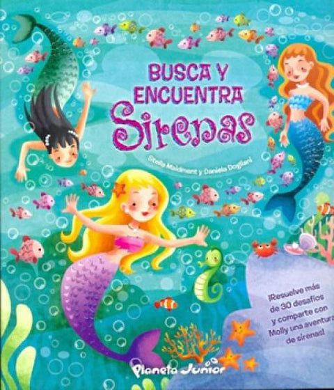 Busca y encuentra: Sirenas - Stella Maidment y Daniela Dogliani