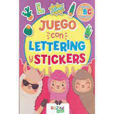 Juego con Lettering y Stickers