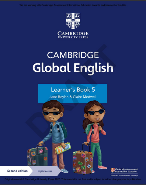 Cambridge Global English Learner's Book 5 with Digital Access (1 Year)