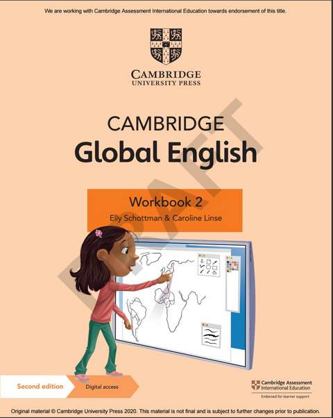Cambrigde Global English WorkBook 2 With Digital Access (1 Year)