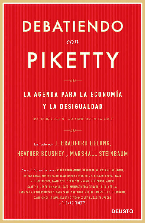 Debatiendo con Piketty - Heather Boushey,  J. Bradford DeLong,  Marshall Steinbaum