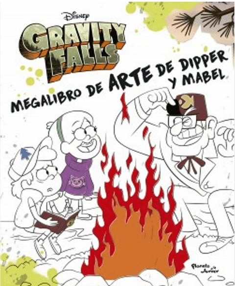 Gravity Falls. Megalibro de arte de Dipper y Mabel