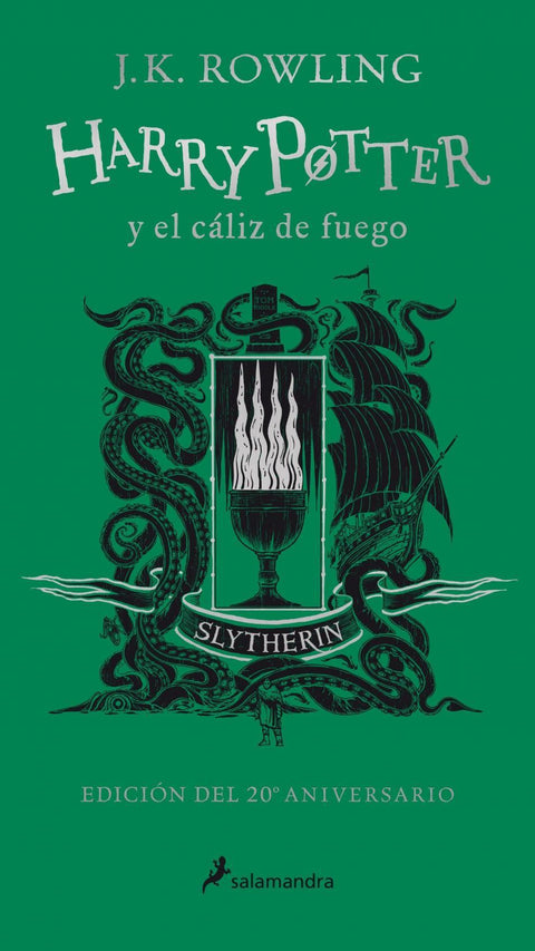 Harry Potter y el Caliz de Fuego (Harry Potter 4 - Slytherin) -  J. K. Rowling