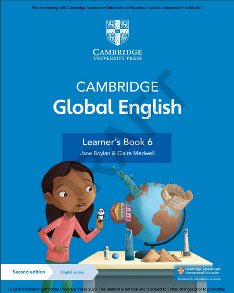 Cambridge Global English Learners Book 6 with Digital Access (1 Year)