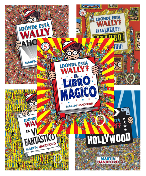 Coleccion Donde Esta Wally Tapa Dura (5 Libros) - Martin Handford