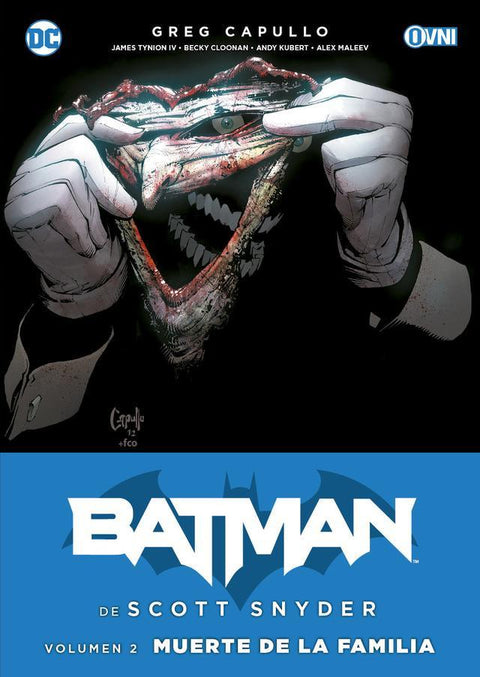 Batman de Scott Snyder Vol. 2: Muerte de la Familia - Greg Capullo, Tynion, Cloonan, Kubert, Maleev