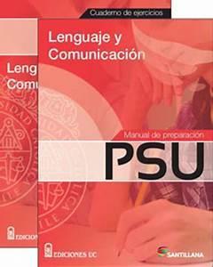 Manual De Preparacion Psu + Cuaderno De Ejercicios Lenguaje Santillana