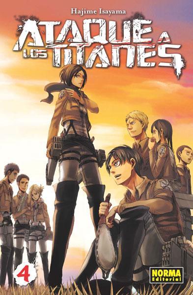 Ataque a los Titanes 4 - Hajime Isayama