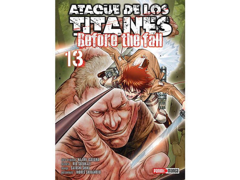 Ataque de los Titanes: Before de Fall 13 - Hajime Isayama