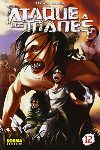 Ataque a los Titanes 12 - Hajime Isayama