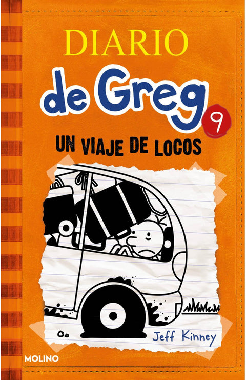 El Diario de Greg 9: Un viaje de  Locos - Jeff Kinney