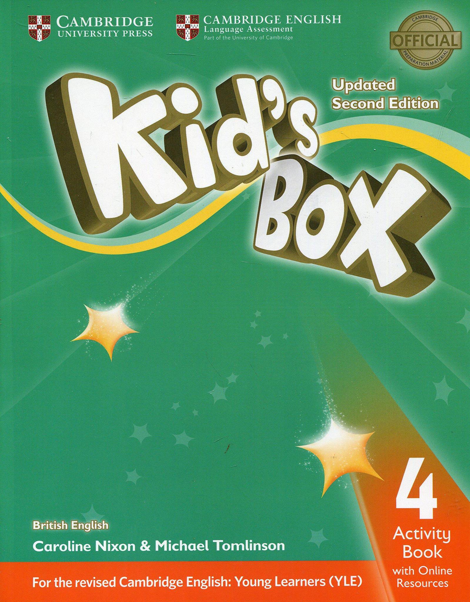 Kids Box 4 Activity Book with online resources (Updated 2nd Edition) - Cambridge