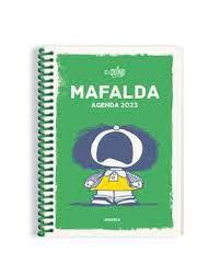 Agenda Mafalda 2023 Anillada Feminista Verde