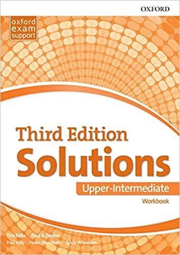 Solutions Upper Intermediate - Workbook - Oxford (3rd Edition)